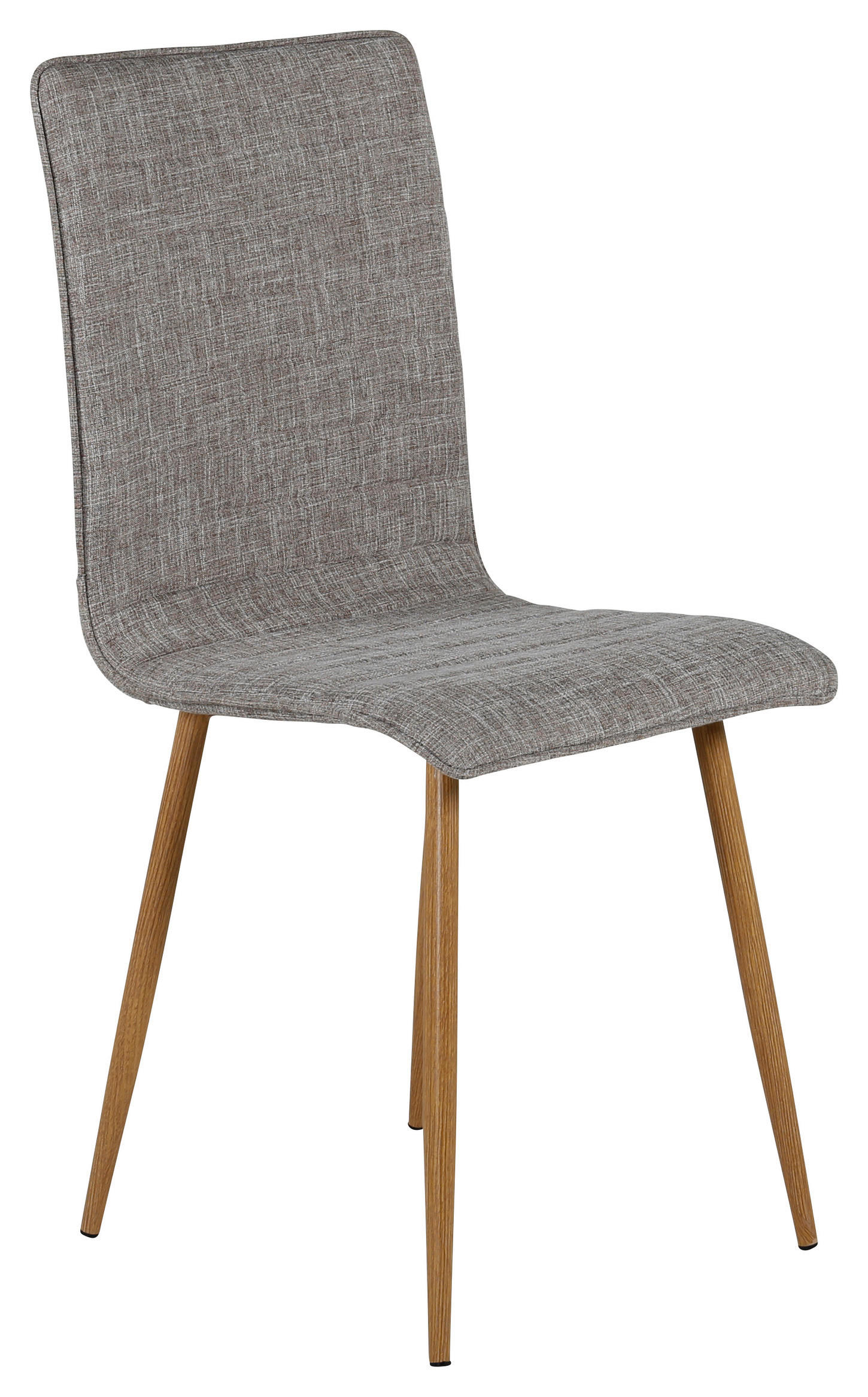 STUHL-SET  in Stahl  - Design, Textil/Metall (41/92/52cm) - Livetastic