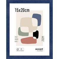 BILDERRAHMEN 15/20 cm  - Dunkelblau, Basics, Holz (15/20cm) - Nielsen