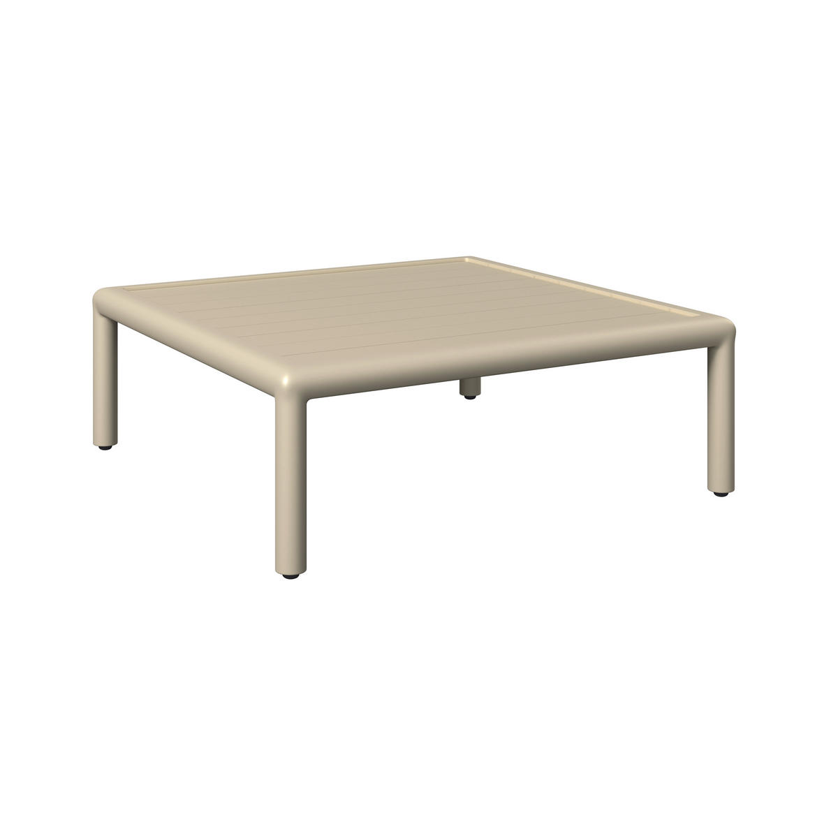 LOUNGEGARNITUR 169/289 cm Aluminium  - Sandfarben/Beige, Design, Textil/Metall (169/289cm) - Amatio