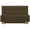 SCHLAFSOFA in Flachgewebe Grün  - Naturfarben/Grün, MODERN, Holz/Textil (145/92/102cm) - Novel