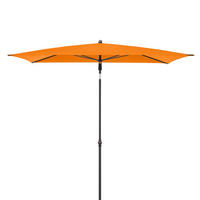 SENČNIK - oranžna/antracit, Basics, kovina/tekstil (190/125cm) - Doppler