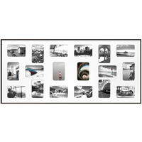 COLLAGEN-BILDERRAHMEN  Schwarz  - Schwarz, Basics, Metall (49,50/109,2/2,0cm) - Nielsen