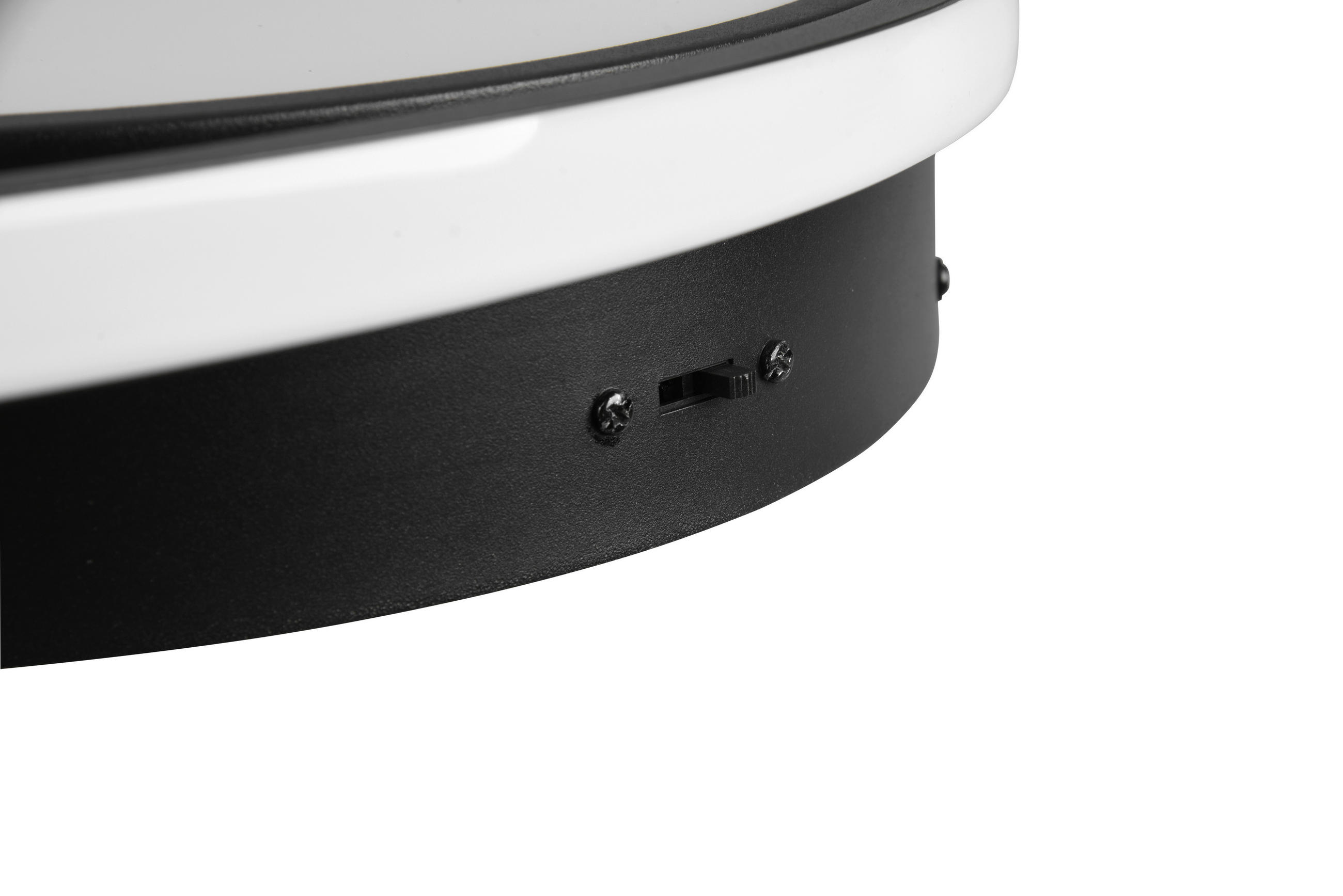 STROPNA LED-SVETILKA  Vuelta 28 W//2300+3000+4000 K/230 V/ - črna, Trend, kovina (48/9,5cm)