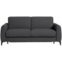 SCHLAFSOFA Flachgewebe Anthrazit  - Anthrazit/Schwarz, Konventionell, Holz/Textil (203/88/102cm) - Novel