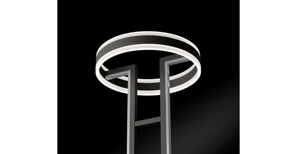 LED-STEHLEUCHTE 40/180 cm - Anthrazit, Design, Kunststoff/Metall (40/180cm) - Ambiente