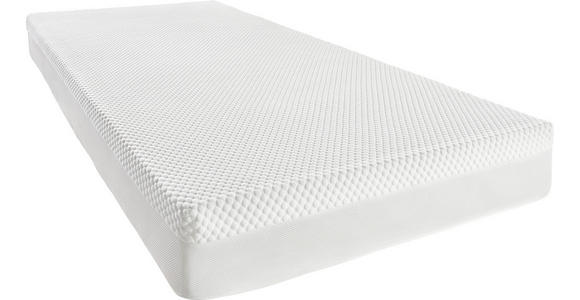 KALTSCHAUMMATRATZE 90/200 cm Höhe ca. 20 cm - Weiß, Basics, Textil (90/200cm) - Novel