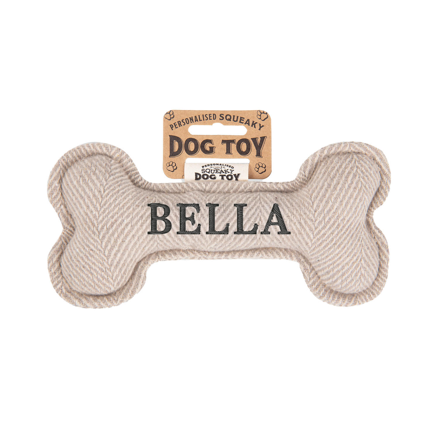 HUNDESPIELZEUG - Creme, Trend, Textil (20/4/10cm)