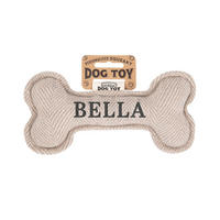 HUNDESPIELZEUG - Creme, Trend, Textil (20/4/10cm)