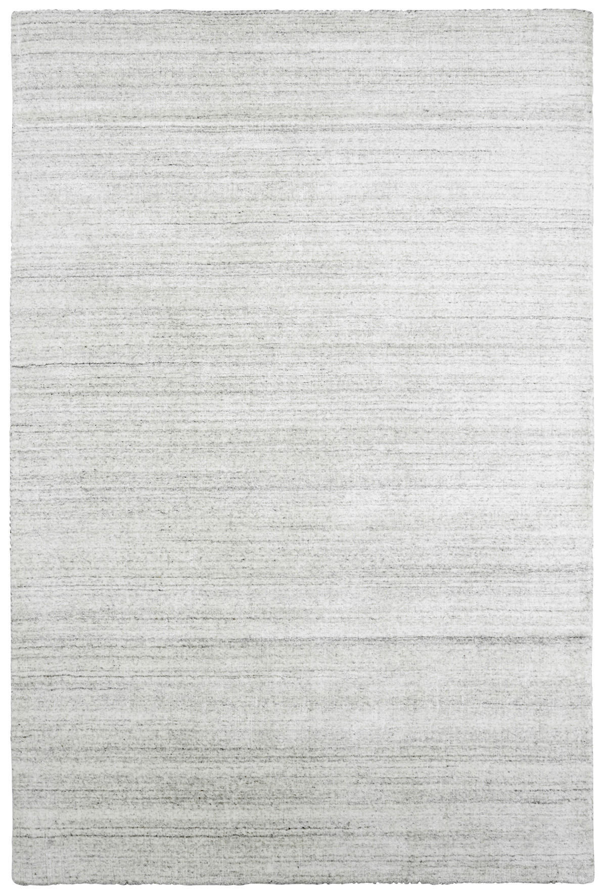 HANDWEBTEPPICH 90/160 cm Silberfarben rechteckig  - Silberfarben, Basics, Textil (90/160cm) - Obsession