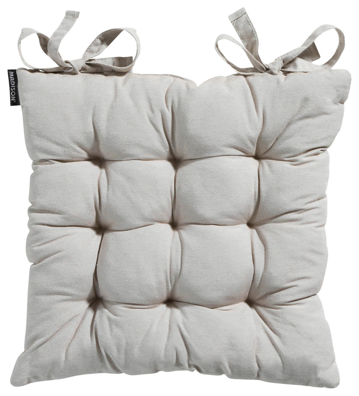 SITZKISSEN  - Hellgrau, Basics, Textil (46/6/46cm)