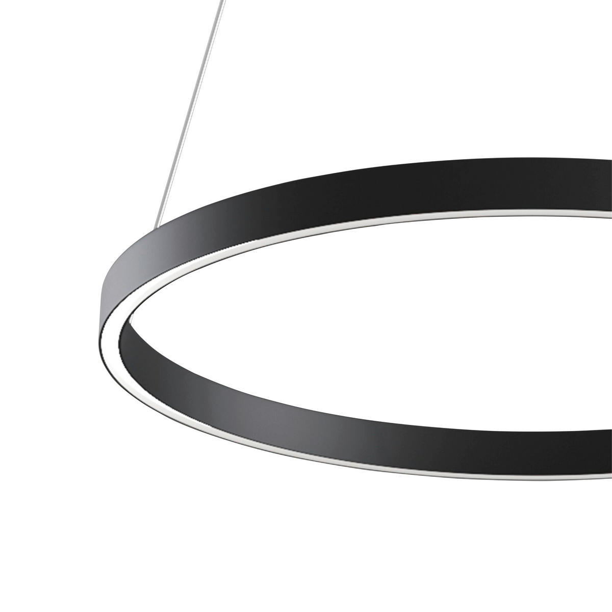 PENDELLEUCHTE 60/120 cm    - Schwarz, Basics, Metall (60/120cm) - MAYTONI