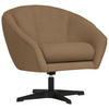 SESSEL in Chenille Rostfarben  - Rostfarben/Schwarz, Design, Textil/Metall (80/78/80cm) - Stylife