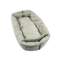 NESTCHEN Safari  70/50/15 cm   - Mintgrau, Basics, Textil (70/50/15cm) - Sterntaler