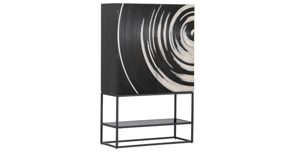 HIGHBOARD in 100/160/44 cm - Schwarz, Design, Holz/Holzwerkstoff (100/160/44cm) - Landscape