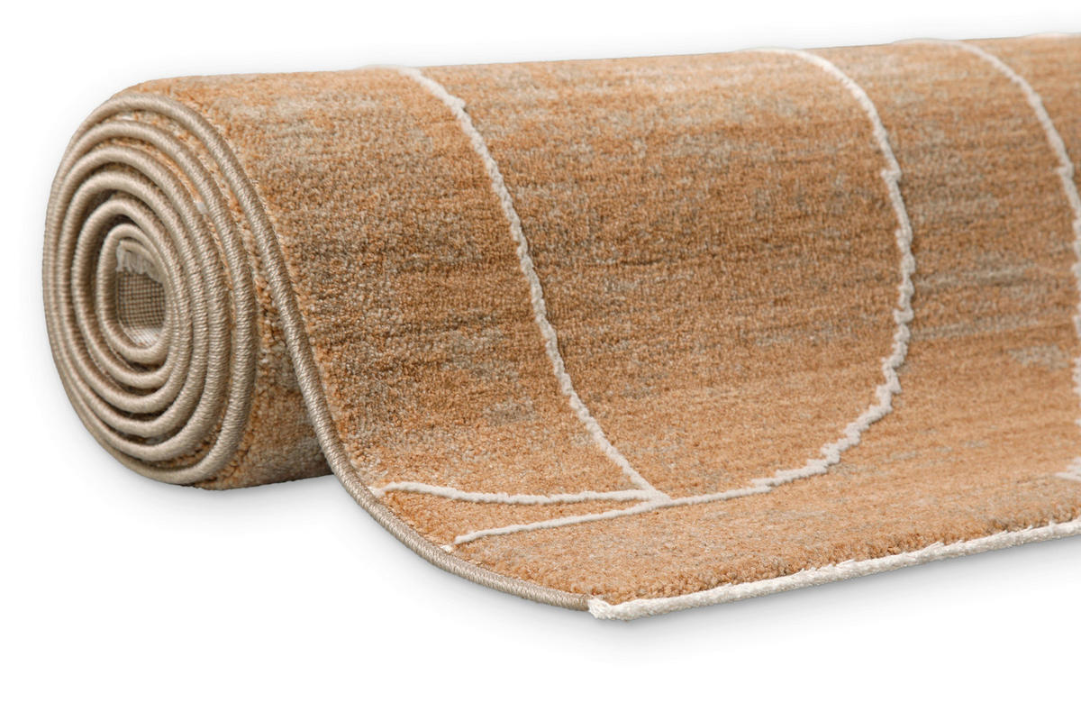 WEBTEPPICH  Wohnzimmer 133/190 cm Esprit Terracotta rechteckig  - Terracotta, Basics, Textil (133/190cm) - Esprit