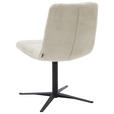 STUHL - Schwarz/Naturfarben, Design, Textil/Metall (52/88/66cm) - Dieter Knoll