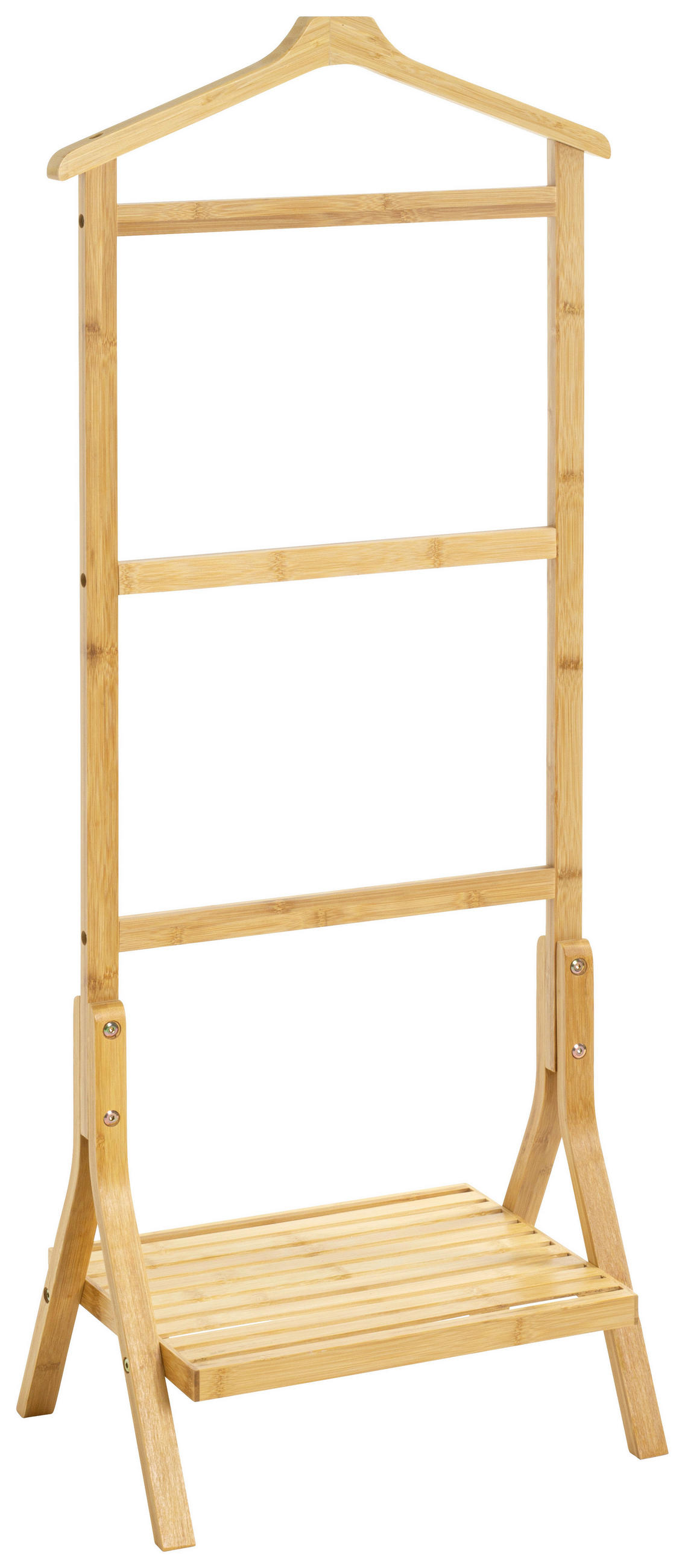 HERRENDIENER in Naturfarben 46/115/28 cm   - Naturfarben, Basics, Holz (46/115/28cm)