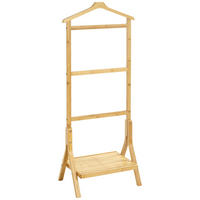 HERRENDIENER in Naturfarben 46/115/28 cm   - Naturfarben, Basics, Holz (46/115/28cm)