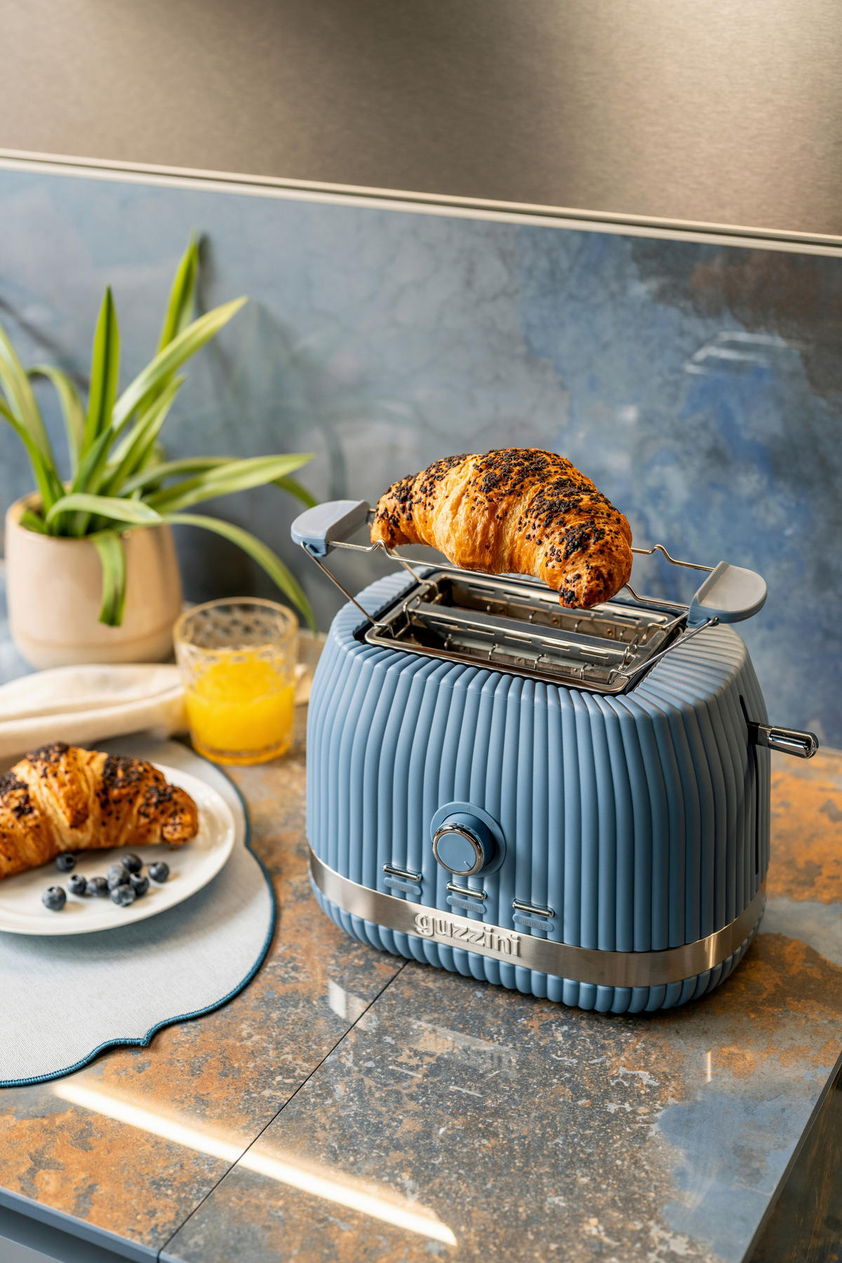 TOASTER Sous Chef  - Pastellblau, Basics, Kunststoff (30/19,4/30cm) - GUZZINI