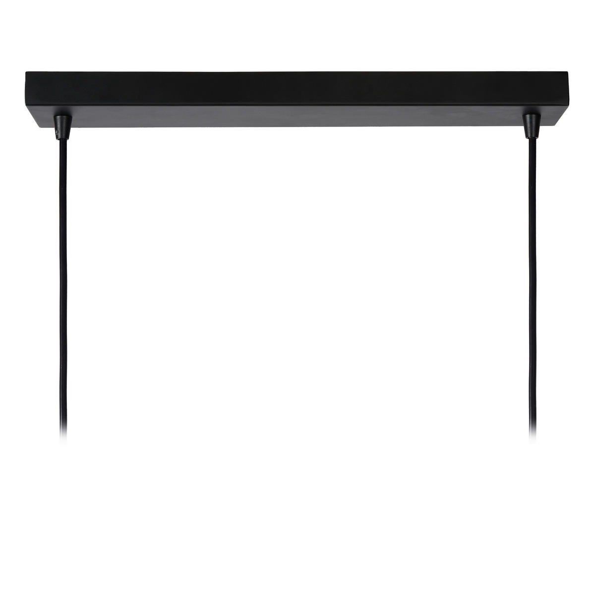 HÄNGELEUCHTE 92/22/150 cm    - Schwarz, Basics, Metall (92/22/150cm) - Lucide