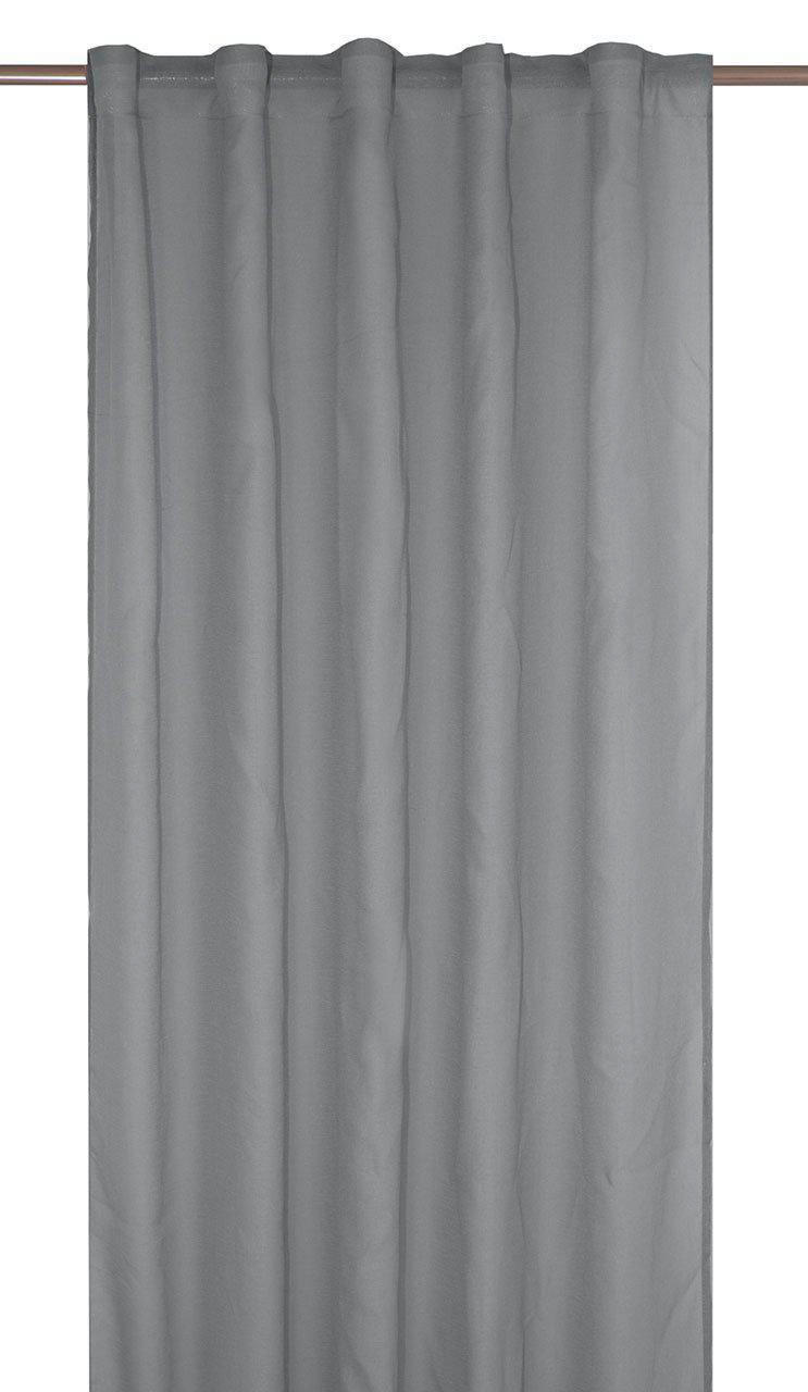 FERTIGVORHANG  - Grau, Basics, Textil (280/300cm) - Svanefors