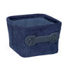 AUFBEWAHRUNGSKÖRBCHEN     - Dunkelblau, Basics, Textil (14/9/14cm) - Wenko