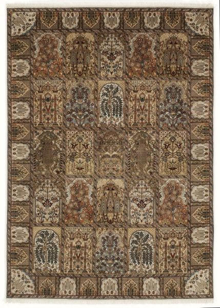 Orientalischer Webteppich Creme Sonam 80x200 Cm