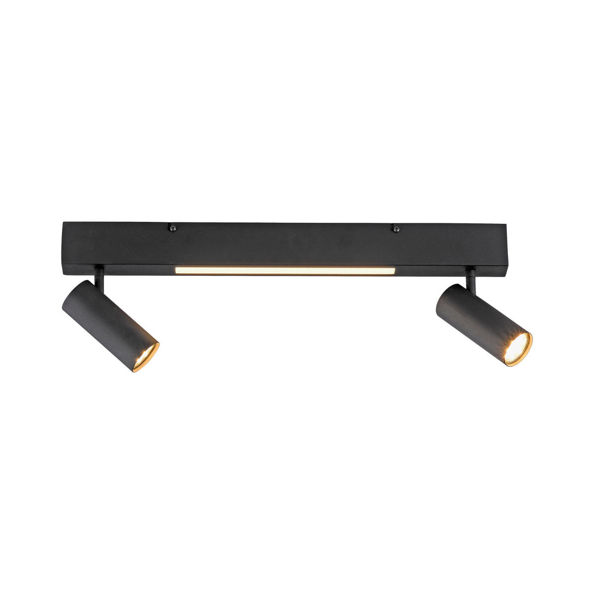 LED-DECKENLEUCHTE 71,5/22/20,5 cm   - Schwarz, Design, Kunststoff/Metall (71,5/22/20,5cm) - Schöner Wohnen