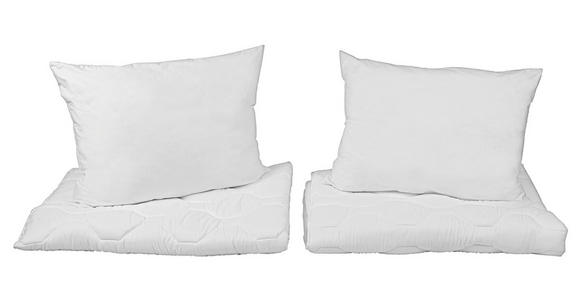 Bettenset Pauline - Weiß, KONVENTIONELL, Textil - Primatex