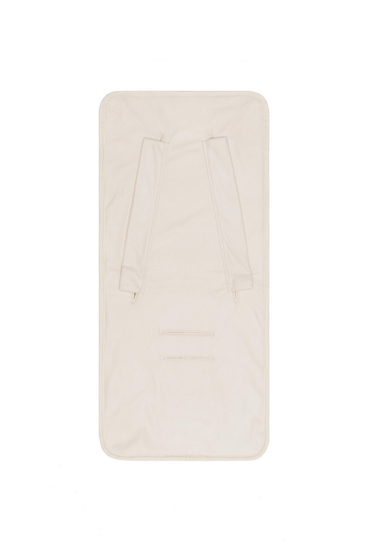 KINDERWAGENEINLAGE  - Naturfarben/Grau, Basics, Leder/Textil (33.5/73cm) - Fillikid