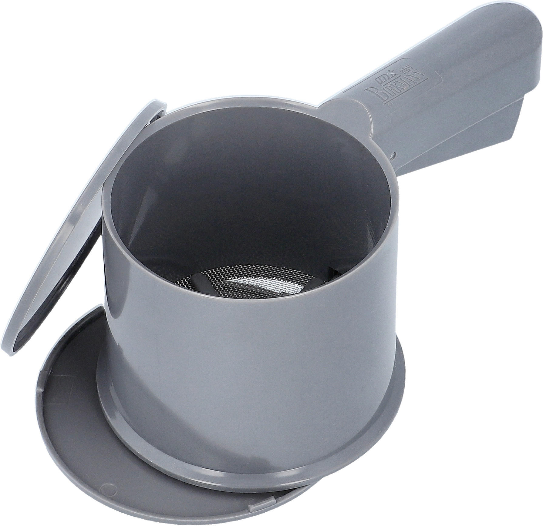 MEHLSIEB EASY BAKING  - Anthrazit, KONVENTIONELL, Kunststoff (11/10/21,5cm) - Birkmann