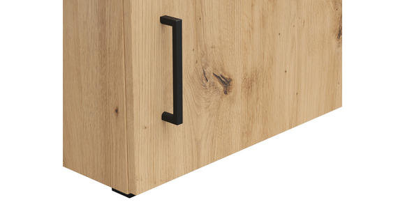 AUFSATZSCHRANK 45/35/40 cm in - Schwarz/Eiche Artisan, MODERN, Holzwerkstoff/Kunststoff (45/35/40cm) - Carryhome