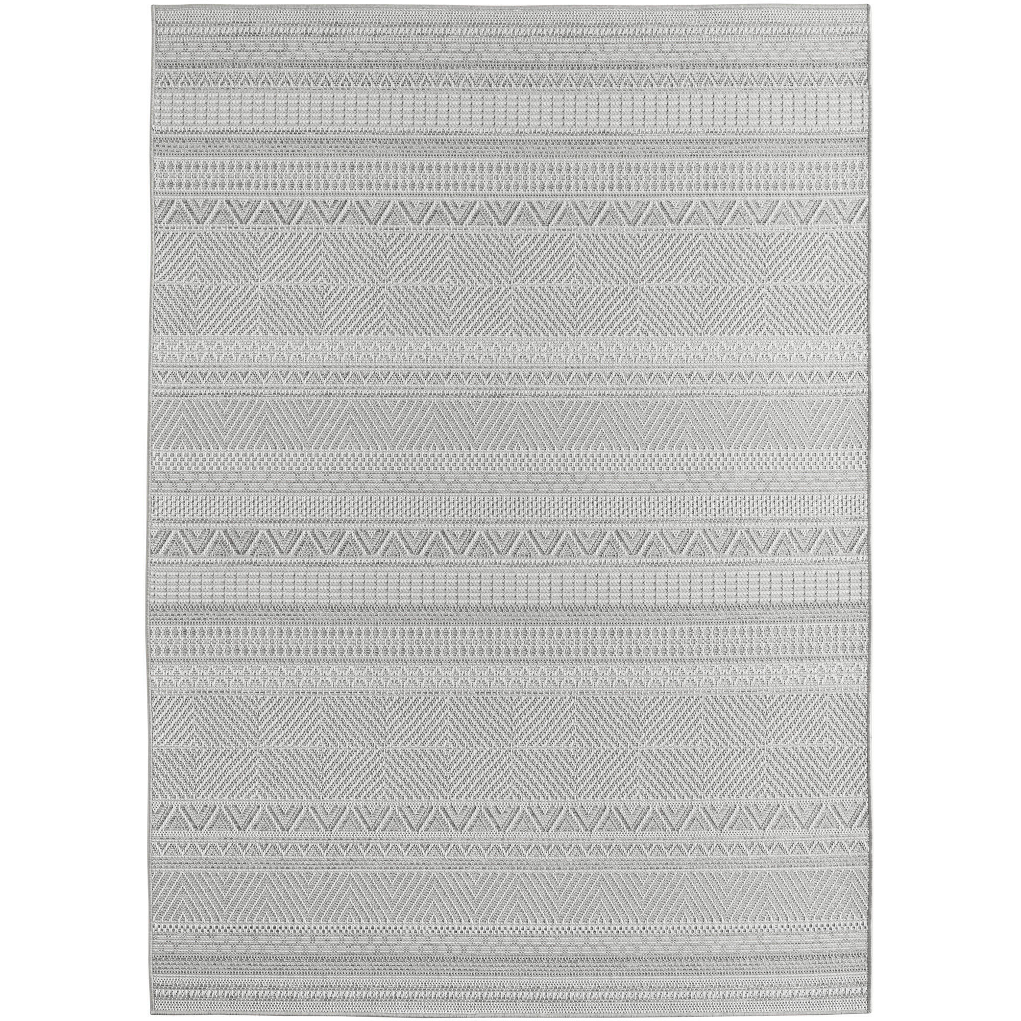 OUTDOORTEPPICH für Terrasse und Balkon 140/200 cm Desert Grau  - Grau, Design, Textil (140/200cm) - Ayyildiz 