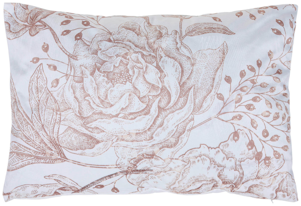 DEKORAČNÍ POLŠTÁŘ 40/60 cm - hnědá, Basics, textil (40/60cm) - Novel