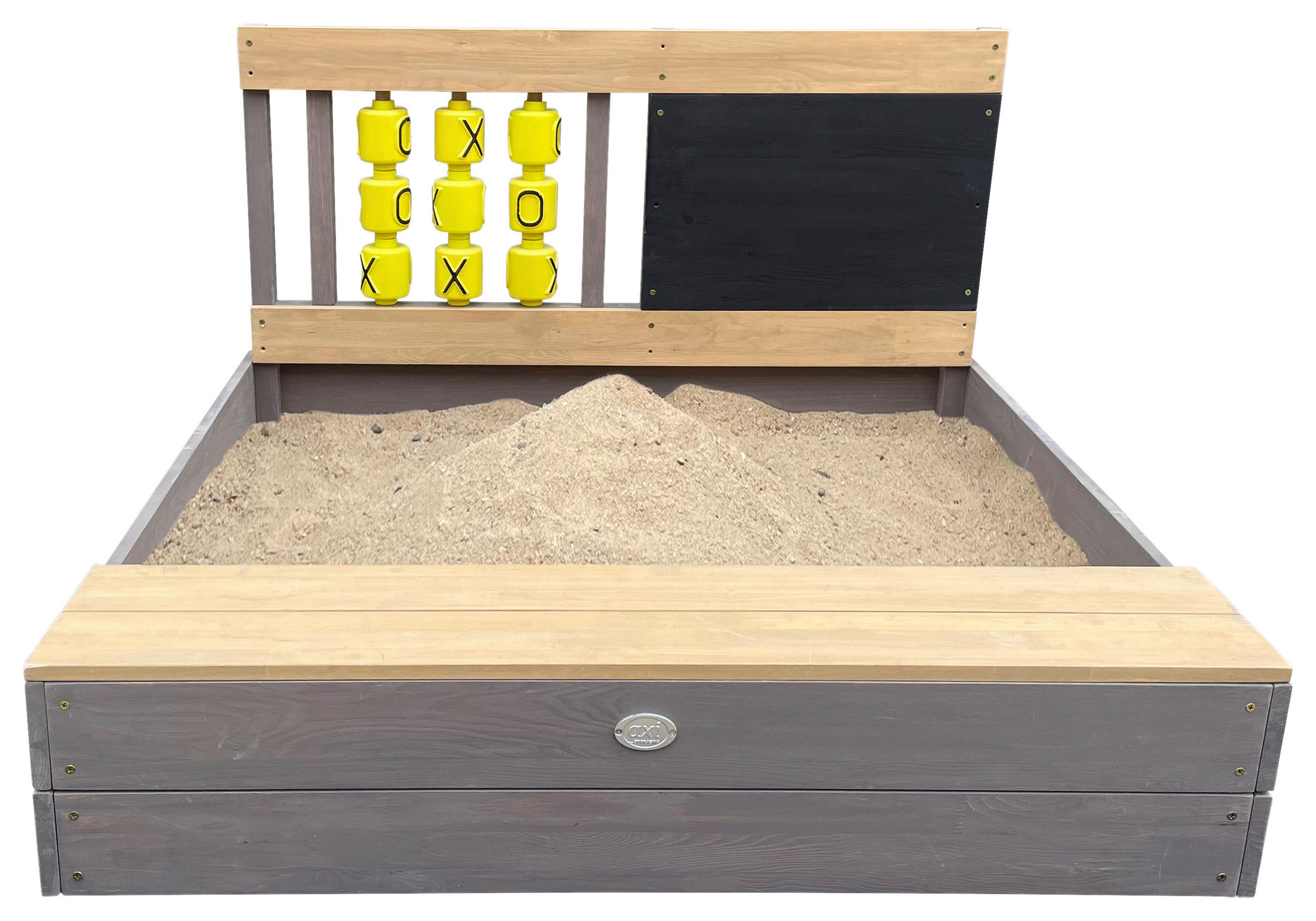 SANDKASTEN  - Braun/Grau, Konventionell, Holz (100/65,5/100cm)