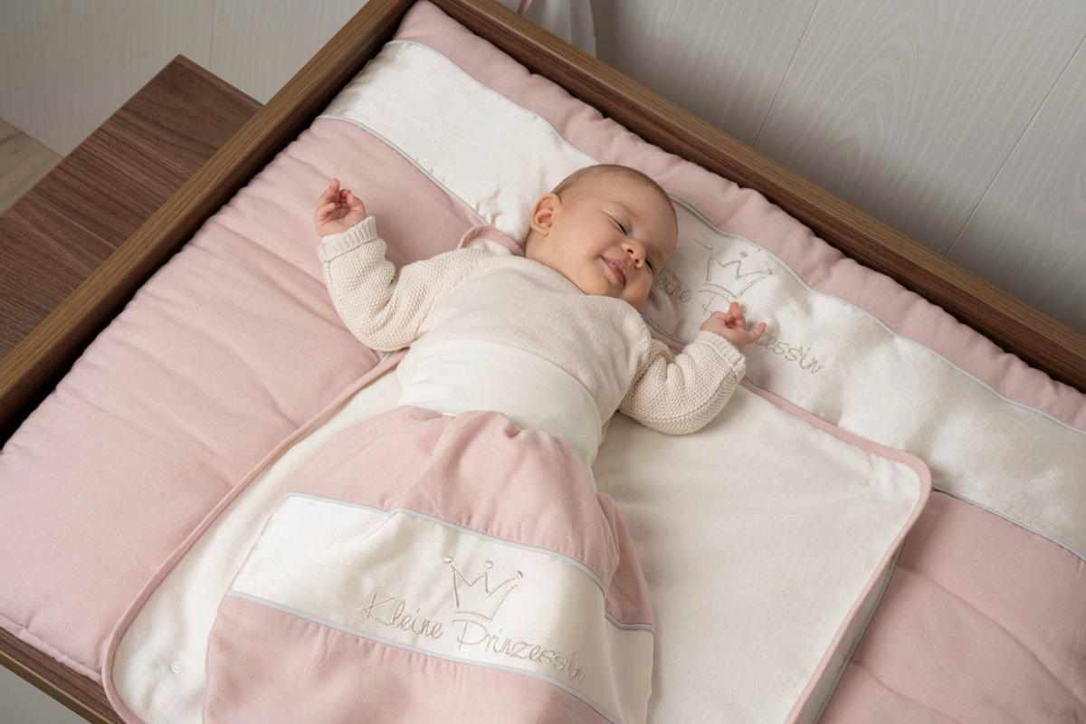 WICKELAUFLAGE - Rosa, Basics, Textil (85/70cm) - Bebe's Collection