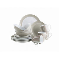 KOMBISERVICE Kitchen Time 16-teilig  - Beige, Basics, Keramik - Mäser