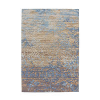FLATVÄVD MATTA 115/170 cm Blaze 625 Blau / Beige  - beige/blå, Klassisk, textil (115/170cm) - Kayoom