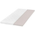 TOPPER 200/200 cm Höhe ca. 6 cm  - Weiß, Basics, Textil (200/200cm) - Xora