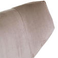 OHRENSESSEL Plüsch Beige  - Beige/Schwarz, KONVENTIONELL, Textil/Metall (83/110/92cm) - Carryhome
