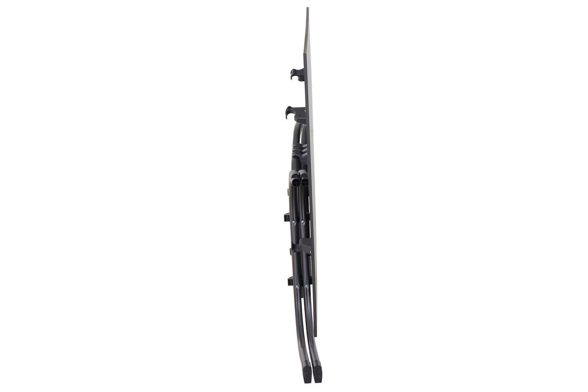 GARTENKLAPPTISCH 140/90/71 cm  - Anthrazit, KONVENTIONELL, Holzwerkstoff/Kunststoff (140/90/71cm) - Siena Garden