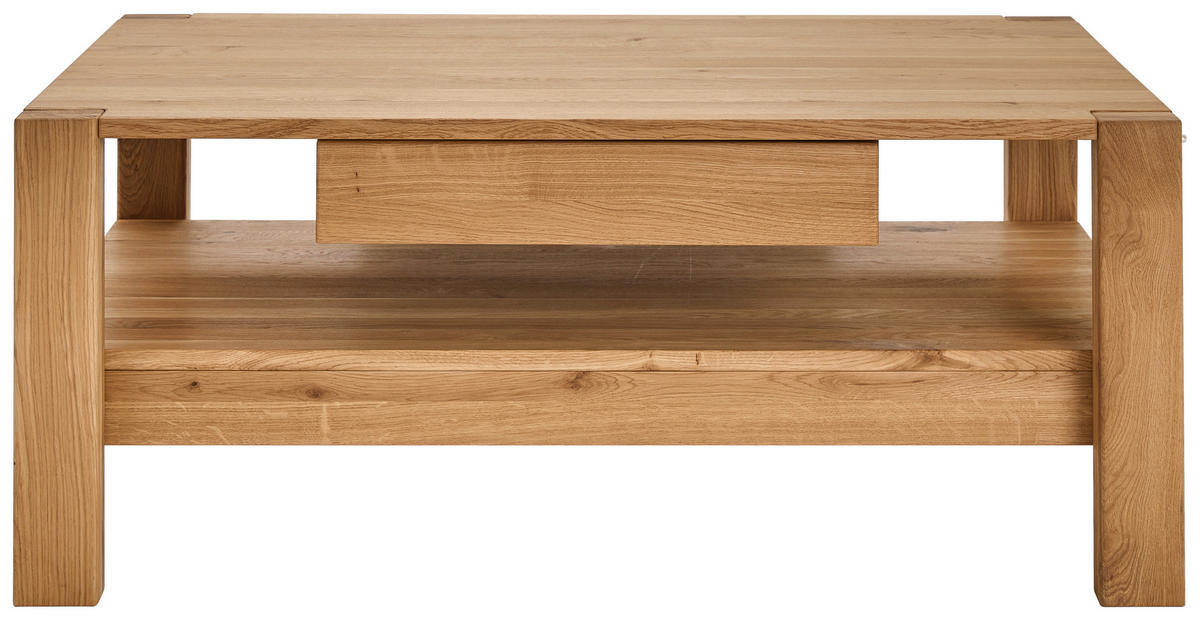 COUCHTISCH in Holz 110/70/47,5 cm  - Wildeiche, Konventionell, Holz (110/70/47,5cm) - Linea Natura