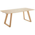 ESSTISCH Eiche vollmassiv rechteckig Eiche Bianco  - Eiche Bianco, KONVENTIONELL, Holz (200/100/75cm) - Linea Natura
