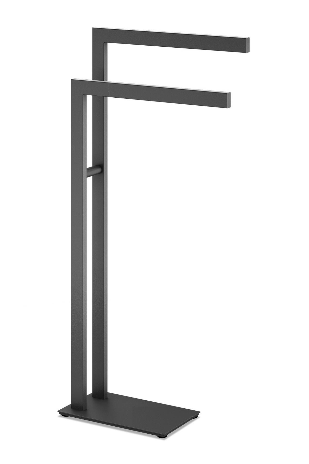 HANDTUCHSTÄNDER - Edelstahlfarben, Basics, Metall (15/80/38,5cm) - Zack