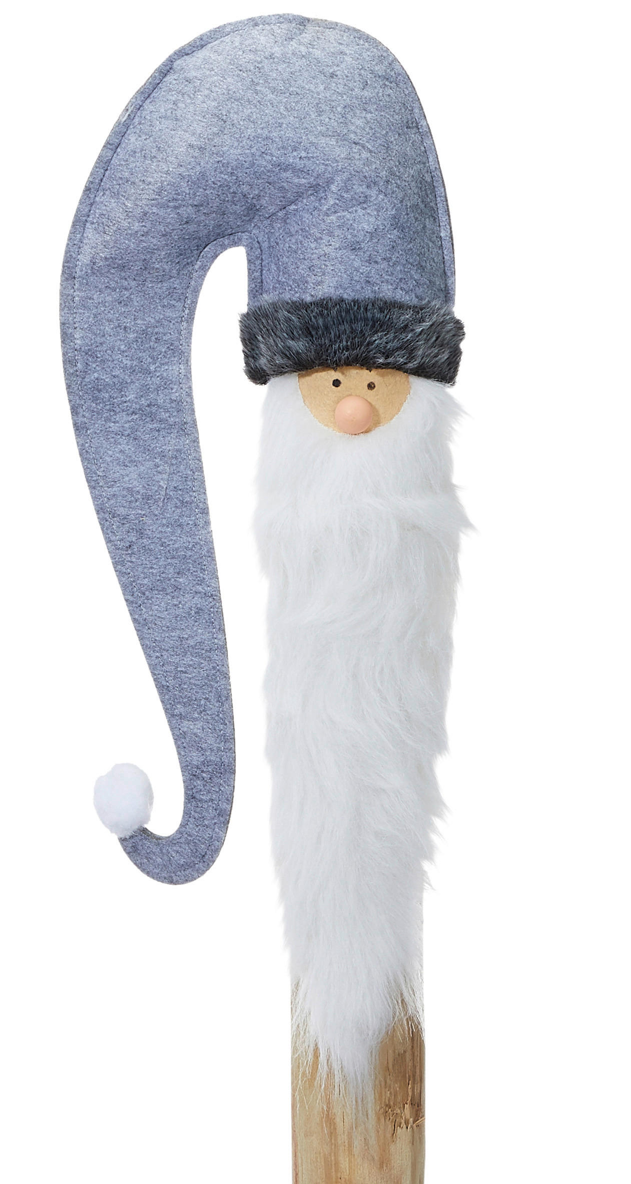WICHTEL  - Grau, Basics, Holz/Kunststoff (25/100/20cm) - X-Mas