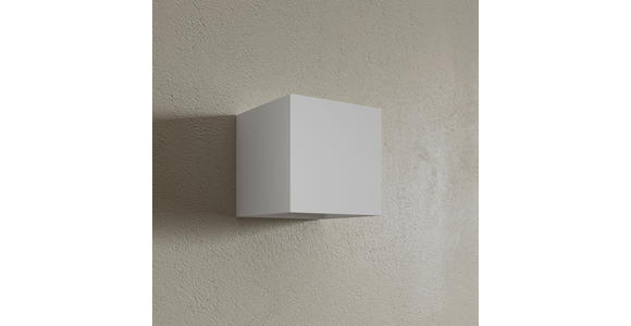 WANDLEUCHTE Alessia 11,5/11,5/11,5 cm  - Weiß, Basics, Stein (11,5/11,5/11,5cm) - Novel