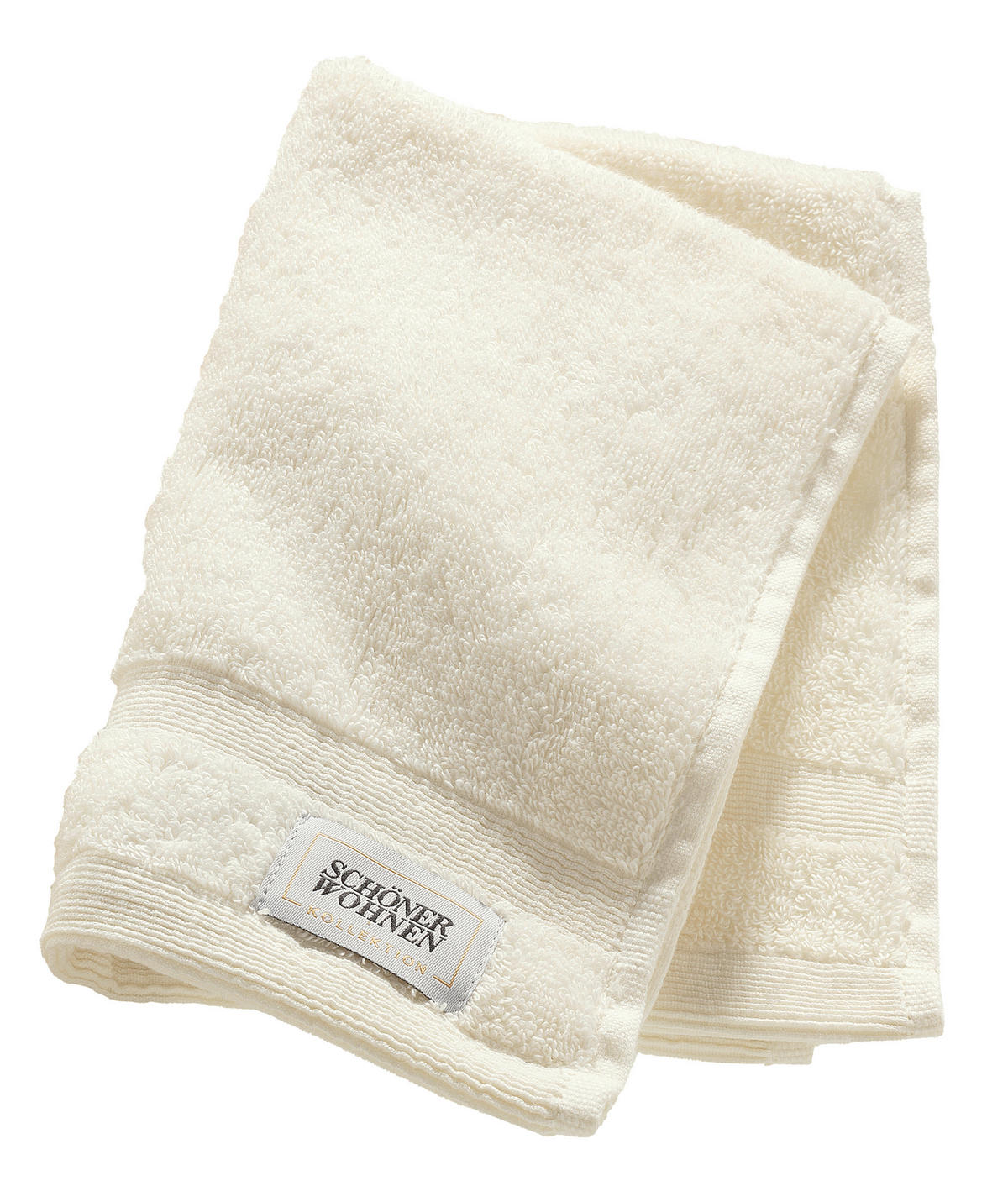 GÄSTETUCH Cuddly Weiß  - Weiß, Basics, Textil (30/50cm) - Schöner Wohnen