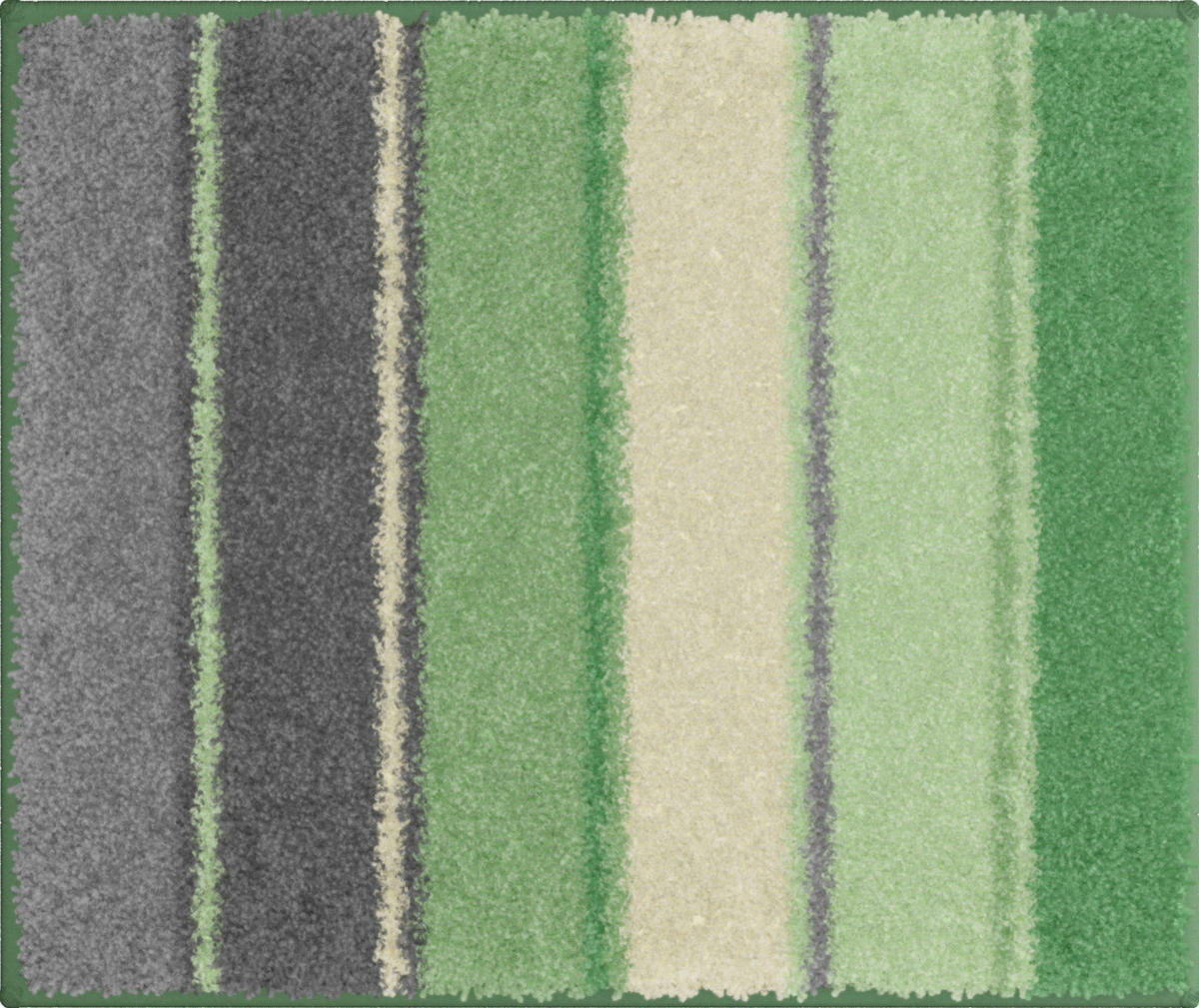 BIDET-VORLEGER Grün 50/60 cm  - Grün, Basics, Kunststoff/Textil (50/60cm) - Grund