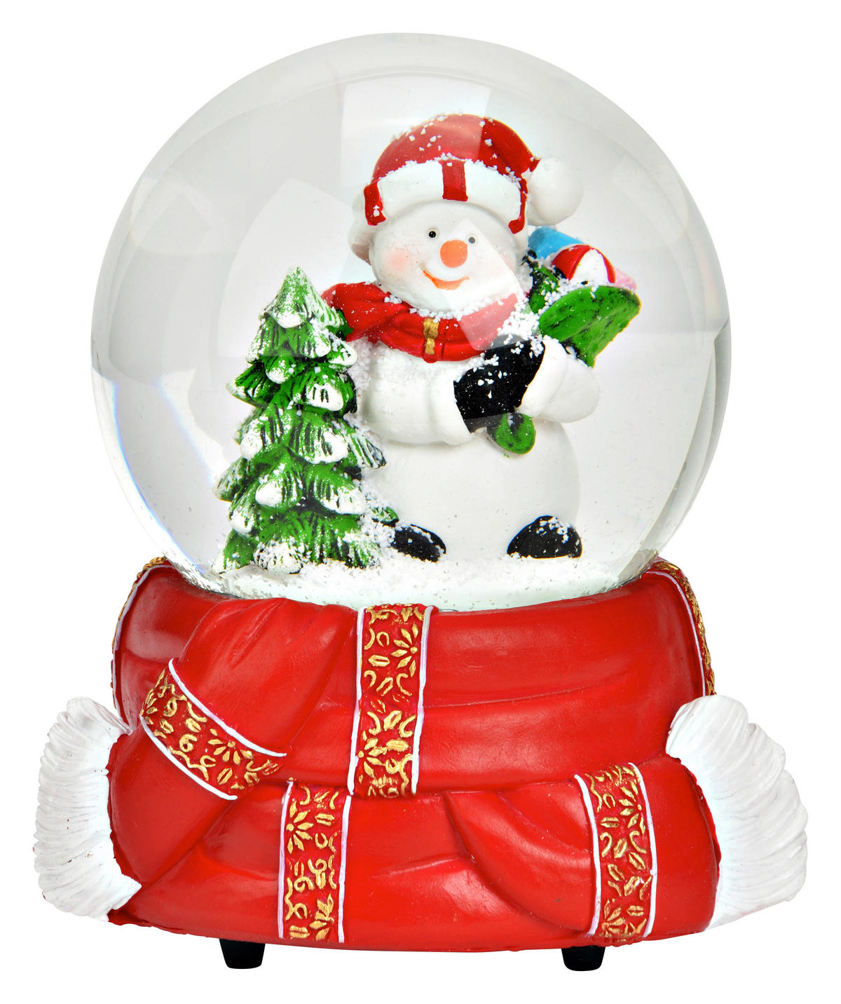SPIELUHR 12,0/14,0/10,0 cm  - Rot, Basics, Kunststoff (12,0/14,0/10,0cm) - X-Mas