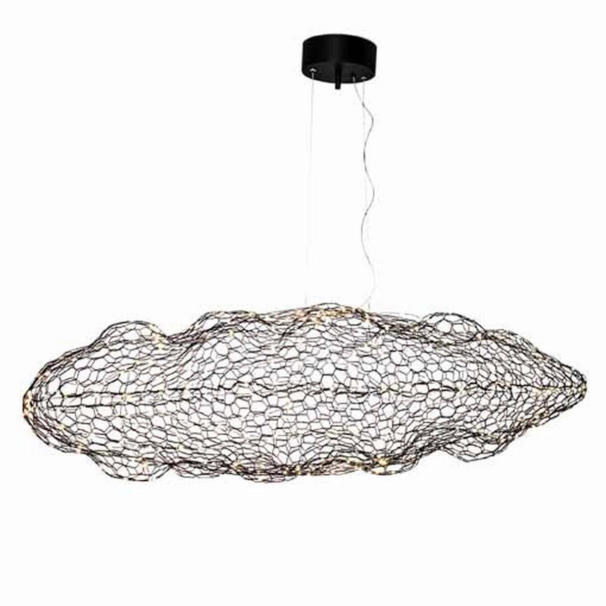 LED-HÄNGELEUCHTE 115/37/50 cm  - Schwarz, Design, Metall (115/37/50cm) - By Rydéns